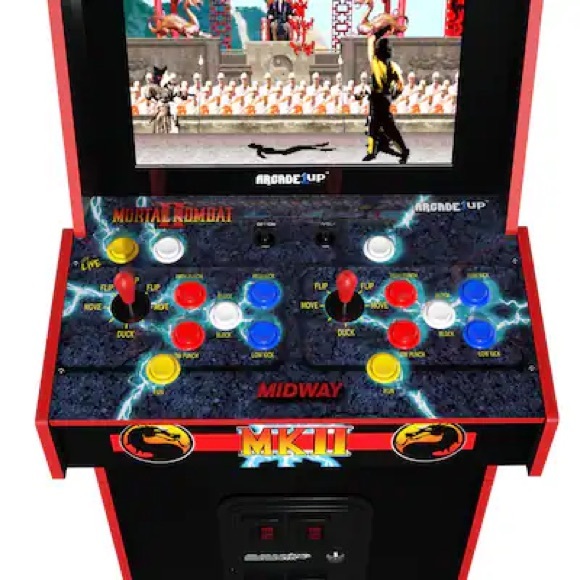 Arcade 1Up Mortal Kombat Machine with 14 Games - Picture 5 of 8